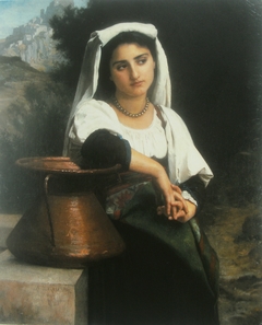 Italian Woman at the Fountain by William-Adolphe Bouguereau