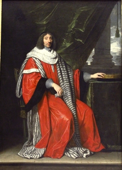 Jean-Antoine de Mesmes, president of Paris'Parliament. by Philippe de Champaigne