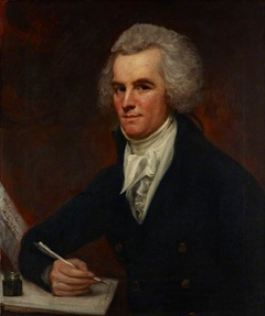 John McArthur, 1755 - 1840. Writer on naval topics by George Romney