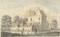 Kasteel De Eng bij Vleuten by Joseph Adolf Schmetterling