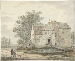 Kasteel IJzendoorn in de Betuwe by Jacob van Strij