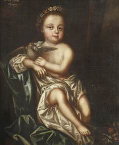 Lady Anne Hervey (1707-1771) as a Child by Joseph Brook