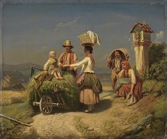 Landleute am Bodensee by Reinhard Sebastian Zimmermann