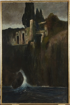 Landscape by Arnold Böcklin