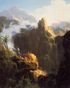 Landscape Composition: Saint John in the Wilderness by Thomas Cole