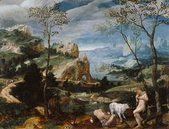 Landscape with Mercury and Argus by Anonymous