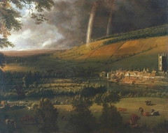 Landscape with Rainbow, Henley-on-Thames by Jan Siberechts