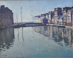 Le Bassin du Roy au Havre by Albert Marquet