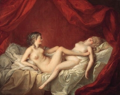 Les Deux Amies by Jean-Jacques Lagrenée