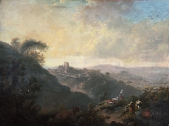 Llantrisant by Julius Caesar Ibbetson