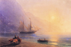 Loading Provisions off the Crimean Coast by Ivan Aivazovsky