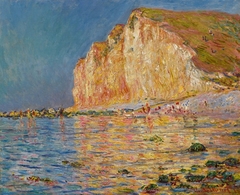 Low Tide at Les Petites-Dalles by Claude Monet