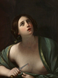 Lucretia (after Reni by A. Sasso and Son) by Anonymous