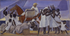 Mail Service in the Tropics (mural study, U.S. Post Office Department, Washington, D.C.) by Rockwell Kent