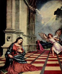 Malchiostro Annunciation by Titian