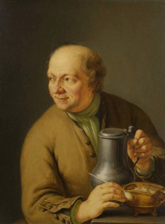 Man with a tankard by Frans van Mieris the Younger