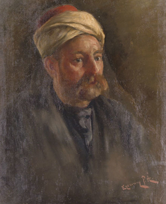 Man with Turban by Ágost Egerváry Potemkin