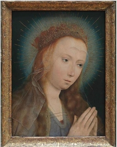 Maria in gebed by Quentin Matsys