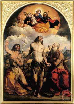 Martyrdom of Saint Sebastian by Dosso Dossi