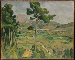 Mont Sainte-Victoire and the Viaduct of the Arc River Valley by Paul Cézanne