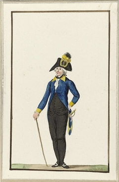 Montering van de schutterij van Deventer, ca. 1787 by Unknown Artist