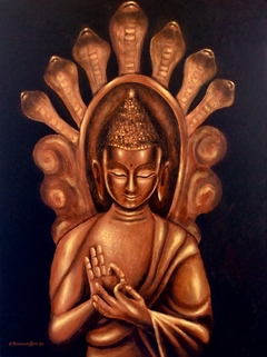 Nagarjuna Buddha by Petros S. Papapostolou