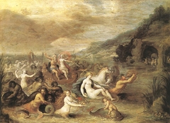 Neptuno y Anfitrite by Frans Francken the Younger