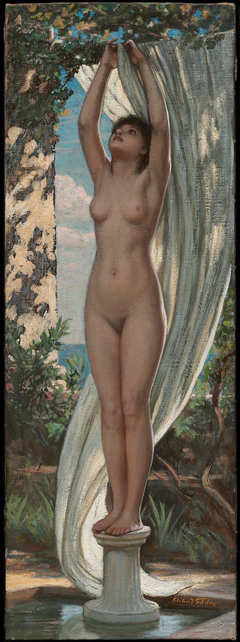 Nude by Elihu Vedder