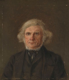 Old Man, Portrait Study by Adolph Tidemand