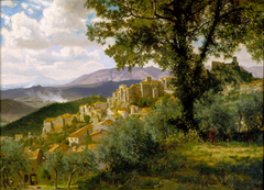 Olevano by Albert Bierstadt