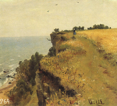 On the Shore of the Gulf of Finland (Udrias near Narva). Study by Ivan Shishkin