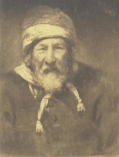 Oude man by Abraham van Dijck