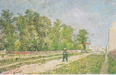 Outskirts of Paris by Vincent van Gogh