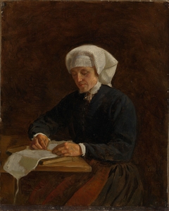 Peasant Woman from Vikøy by Adolph Tidemand