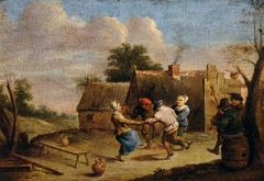 Peasants Dancing by Anonymous