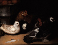 Pigeons and Fowls by Francisco Goya