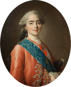 Portait of Count of Provence by François-Hubert Drouais