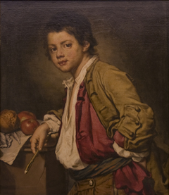 Portrait d'un jeune peintre by Fra Galgario