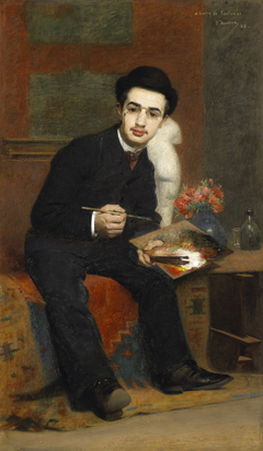 Portrait du peintre Henri de Toulouse-Lautrec by Henri Rachou