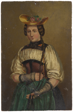 Portrait of a Middle-class Girl from Neustadt by Bierbälzin