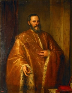 Portrait of a Venetian Senator of the Cappello family by Anonymous