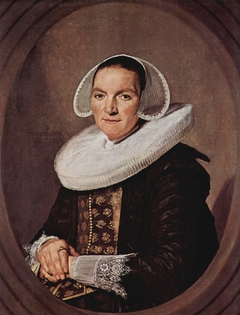 Portrait of a woman aged 41 by Frans Hals