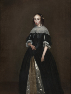 Portrait of a Young Lady by Gerard ter Borch