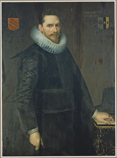 Portrait of Adriaan de Kies van Wissen (1582-1664), 1616 by Cornelis van der Voort