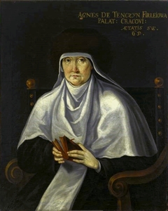 Portrait of Agnieszka Firlejowa née Tęczyńska. by Anonymous