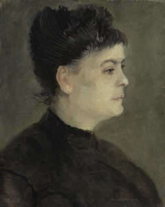 Portrait of Agostina Segatori by Vincent van Gogh