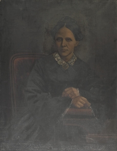 Portrait of an unknown lady by Anonymous