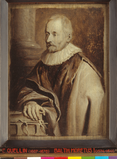 Portrait of Balthasar I Moretus by Erasmus Quellinus II