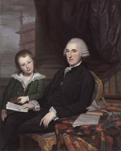 Portrait of Chief Justice Thomas McKean and His Son, Thomas McKean, Jr. by Charles Willson Peale