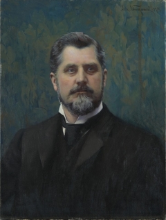 Portrait of Christian Julius Schou by Asta Nørregaard